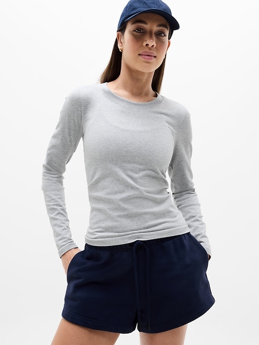Image number 1 showing, Renew Seamless Crewneck Top