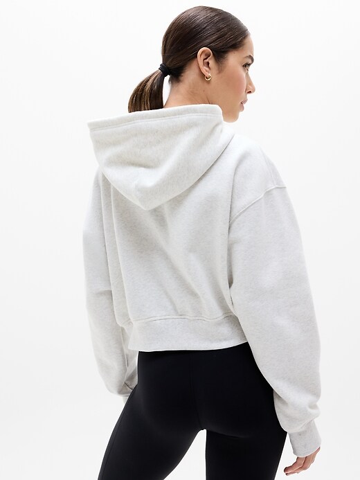 Image number 3 showing, Forever Fleece Crop Full Zip