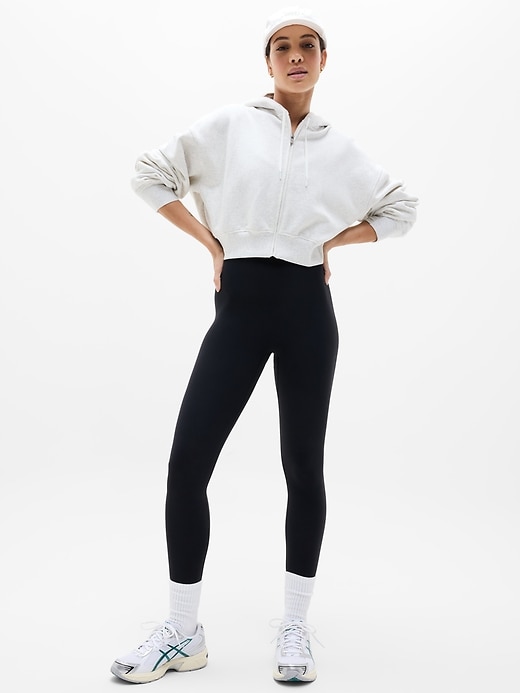 Image number 2 showing, Forever Fleece Crop Full Zip