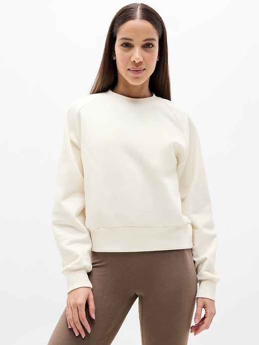 Image number 1 showing, Forever Fleece Relaxed Crew Sweatshirt