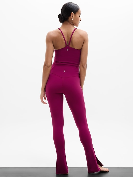 Image number 4 showing, Elation Ultra High Rise Split Slim Flare Pant