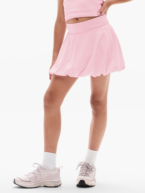 Athleta Girl Bubble Hem Skort - Pink