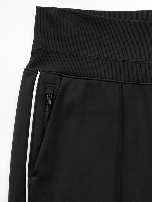 Image number 5 showing, Venice High Rise Track Stripe Wide Leg Pant