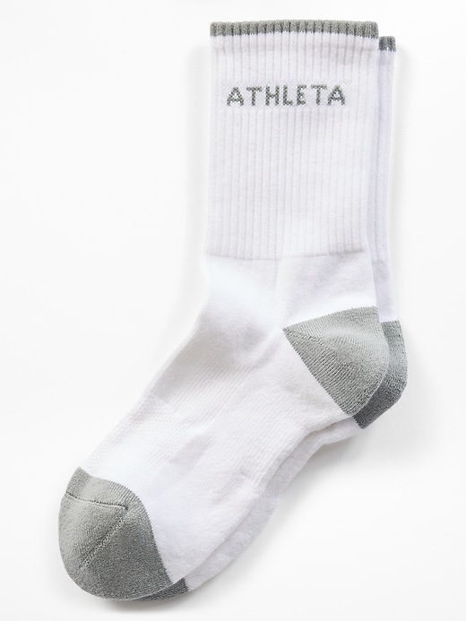 Image number 1 showing, Athleta Colorblock Everyday Crew Sock
