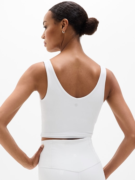 Image number 3 showing, Transcend V-Neck Crop Sports Bra D-DD