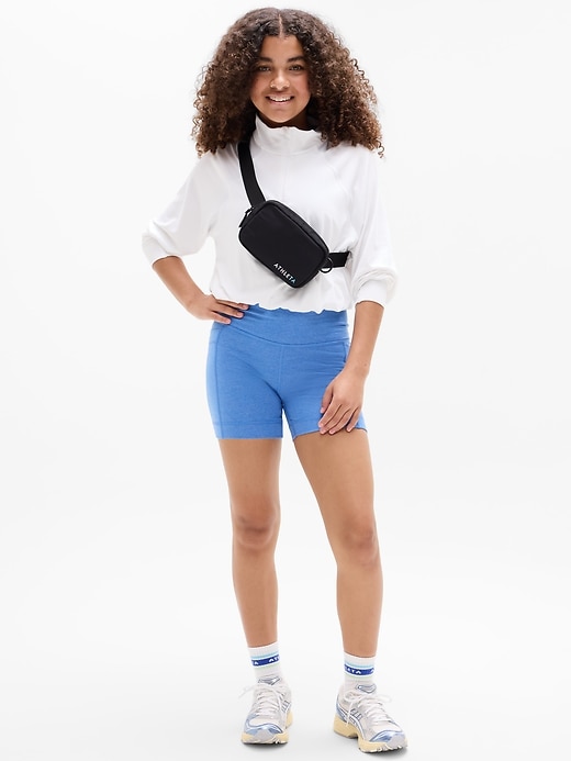 Image number 2 showing, Athleta Girl Right Moves Stash 4" Bike Short