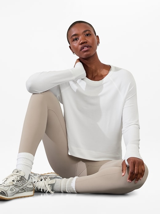 Image number 1 showing, Coaster Luxe Recover High Hip Sweatshirt