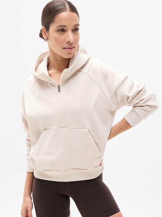 Image number 1 showing, Forever Fleece 1/2 Zip Hoodie