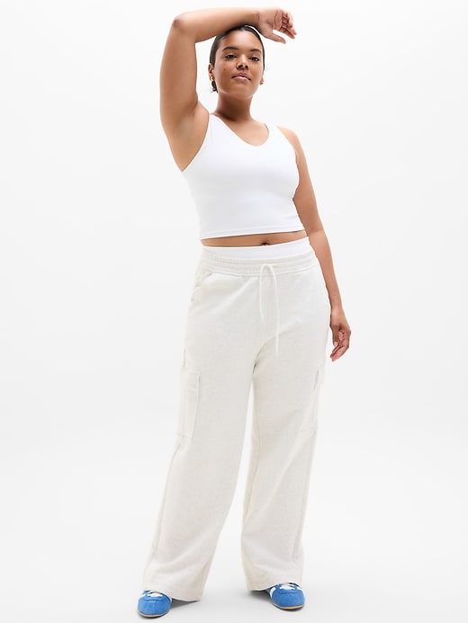 Image number 5 showing, Transcend V-Neck Crop Sports Bra D-DD