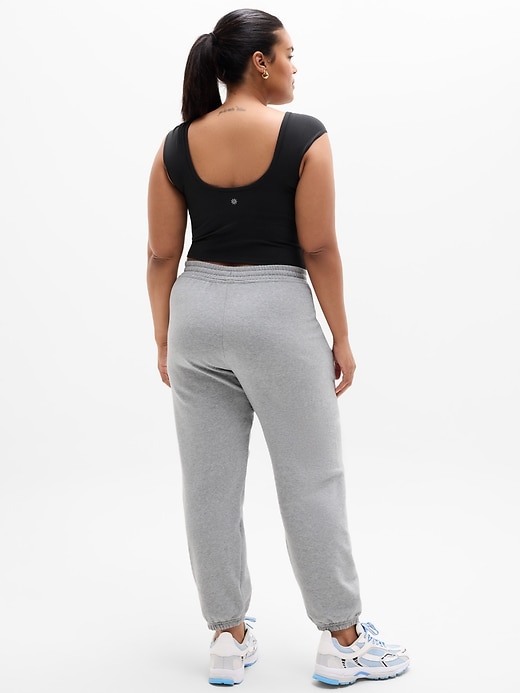 Image number 5 showing, Forever Fleece Mid Rise Jogger
