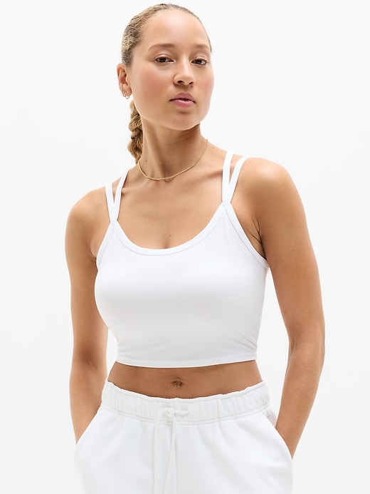 Image number 1 showing, Signature Rib Double Strap Tank