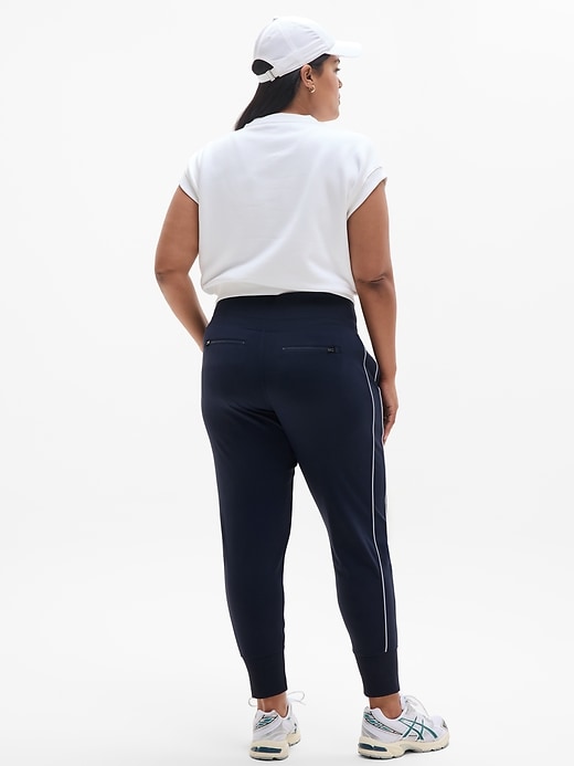 Image number 8 showing, Venice High Rise Track Stripe Jogger