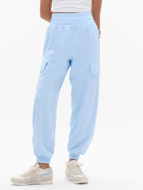 Athleta Girl Run Free Cargo Jogger - Mist Blue