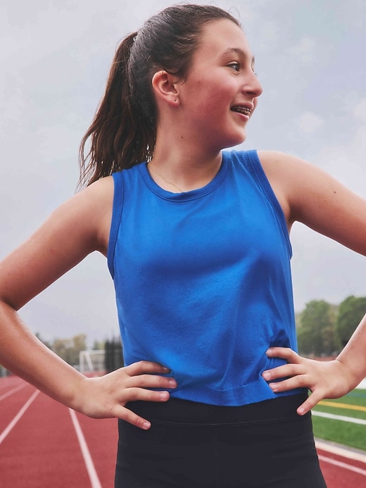 Image number 8 showing, Athleta Girl Power Up Crop Tank