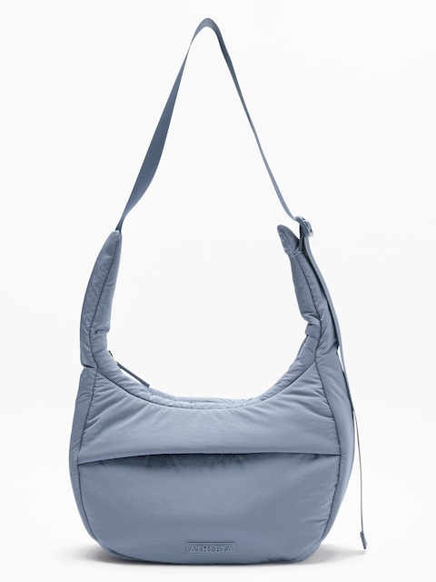 All About Sheen Small Crossbody Hobo Bag - Blue Star