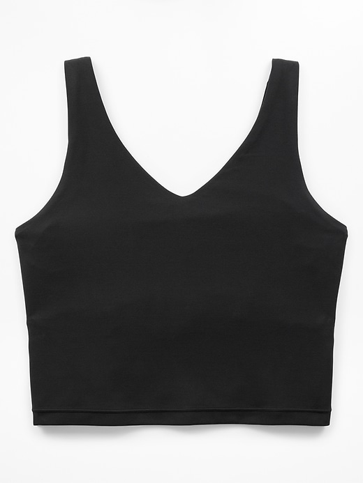 Image number 3 showing, Transcend V-Neck Crop Sports Bra D-DD