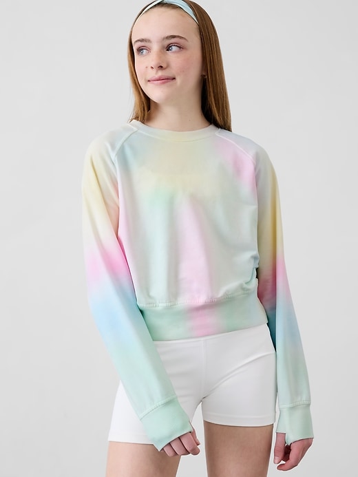 Image number 2 showing, Athleta Girl All Day Crewneck Sweatshirt