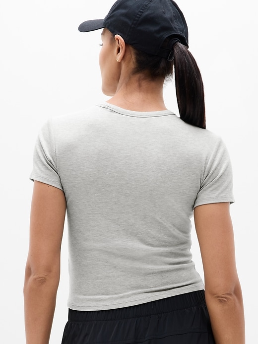 Image number 5 showing, Signature Rib Crop Tee