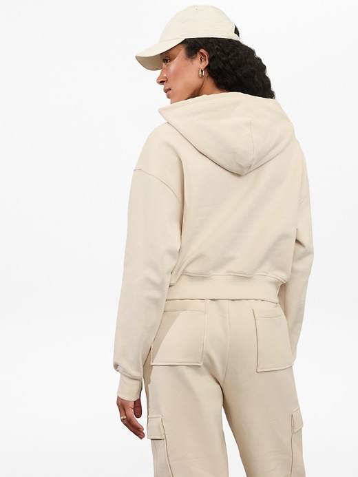 Image number 3 showing, Forever Fleece Crop Full Zip