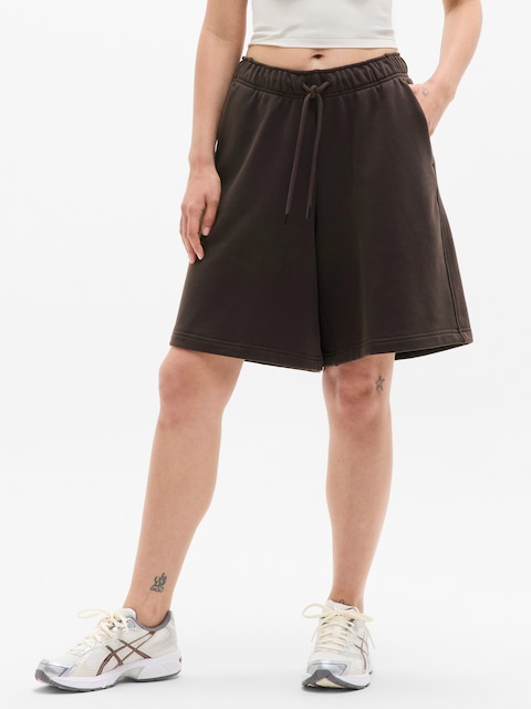 Terry Mid Rise Bermuda 10" Short - Truffle Brown