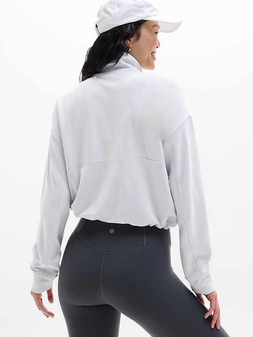 Image number 3 showing, Seasoft Rib 1/4 Zip Popover