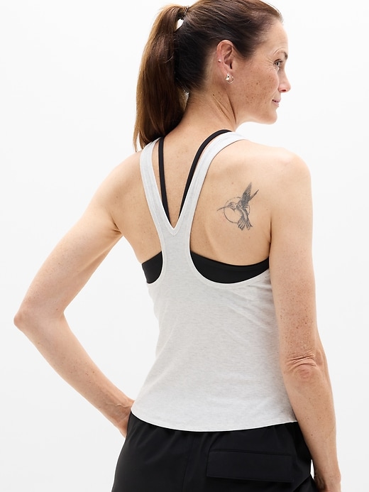 Image number 2 showing, Signature Rib Y Back Tank