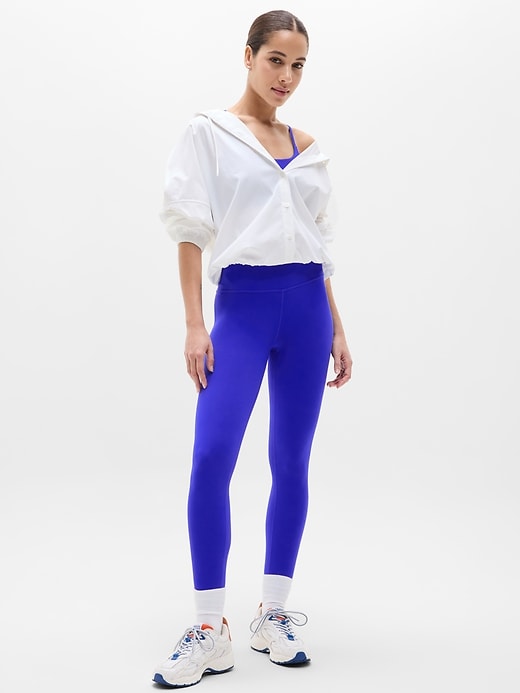 Image number 3 showing, Transcend High Rise Contrast Stitch 7/8 Legging