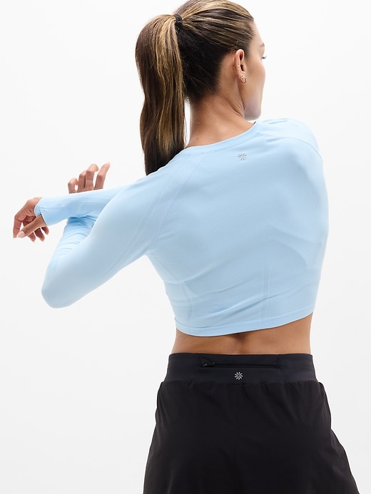 Image number 3 showing, Momentum Seamless Crop Top 2.0
