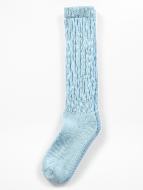 Cloud Scrunch Sock - Mist Blue
