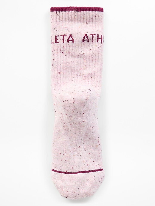 Image number 2 showing, Athleta Girl Everyday Quarter Crew Sock 3-Pack