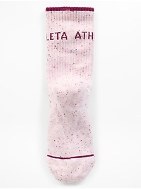 Image number 2 showing, Athleta Girl Everyday Quarter Crew Sock 3-Pack