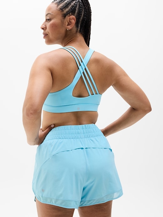 Image number 6 showing, Mesh Racer Run High Rise 3" Short
