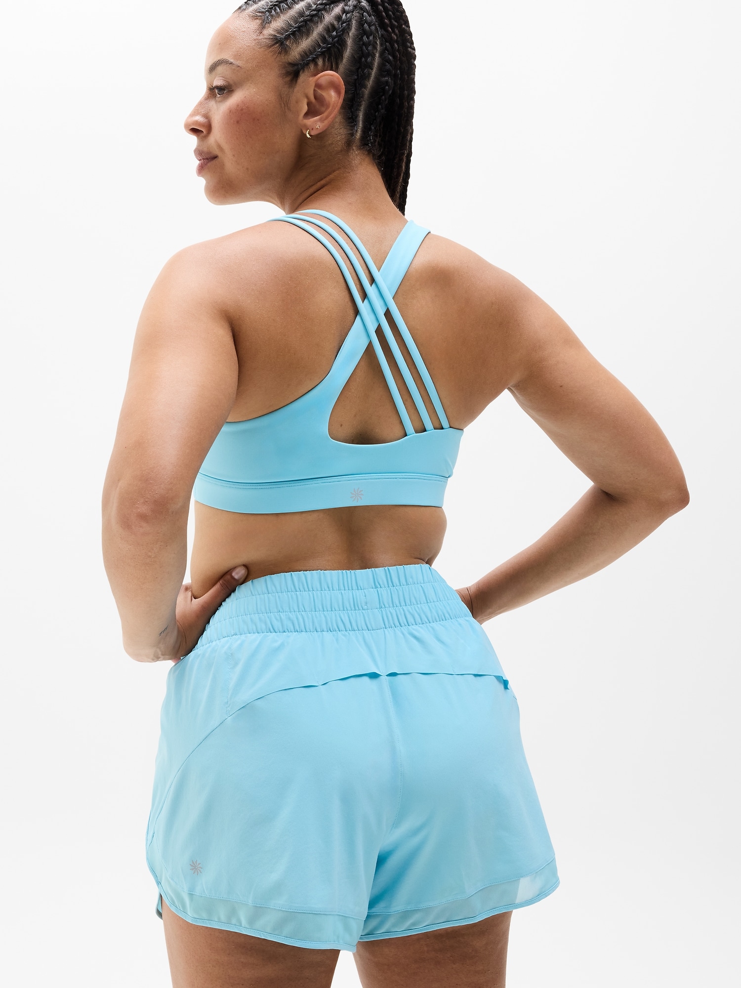 racer blue 3s shorts