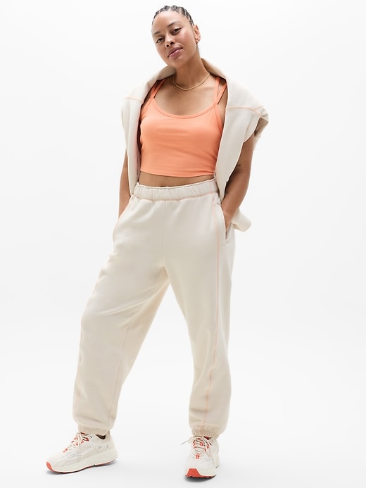 Image number 6 showing, Forever Fleece High Rise Jogger