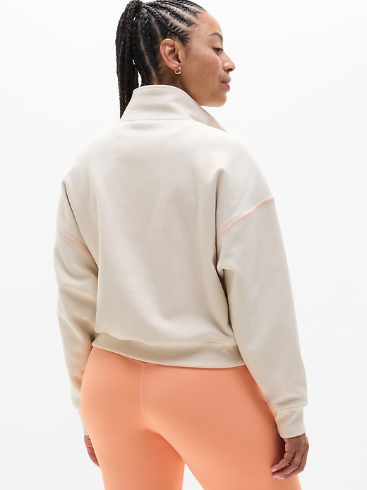 Image number 6 showing, Forever Fleece 1/2 Zip High Hip Sweatshirt