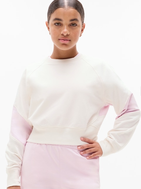 Athleta Girl All Day Colorblock Sweatshirt