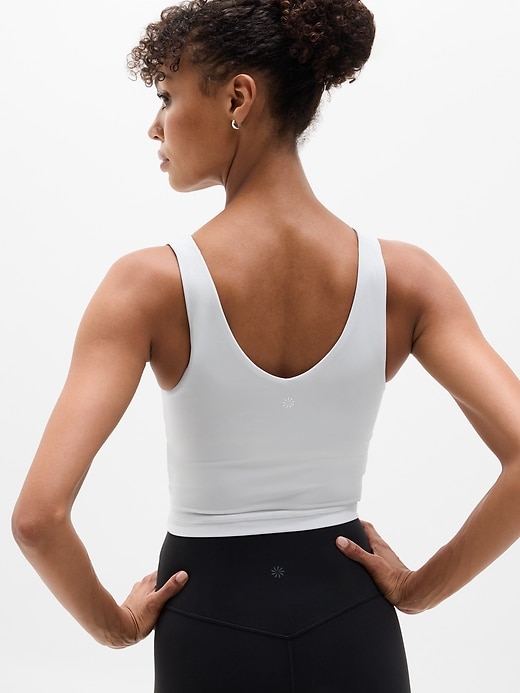 Image number 6 showing, Transcend V-Neck Crop Sports Bra D-DD