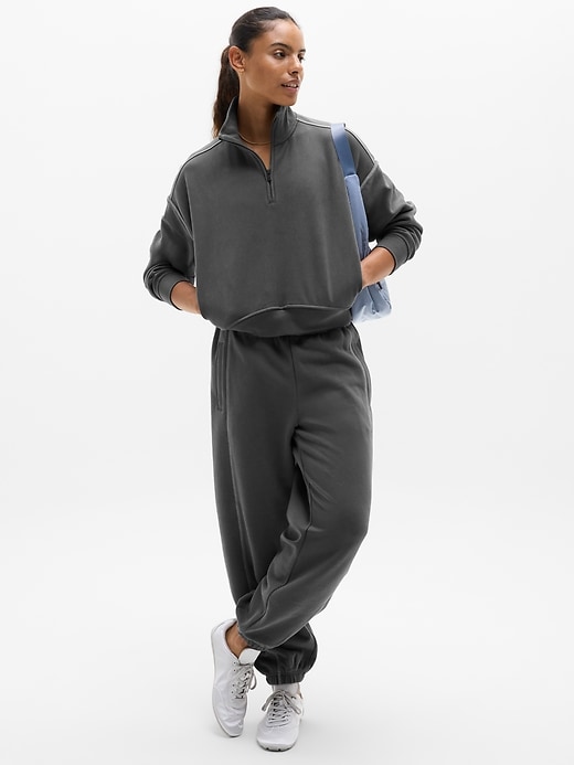 Image number 7 showing, Forever Fleece 1/2 Zip High Hip Sweatshirt