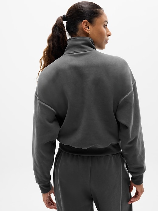 Image number 8 showing, Forever Fleece 1/2 Zip High Hip Sweatshirt