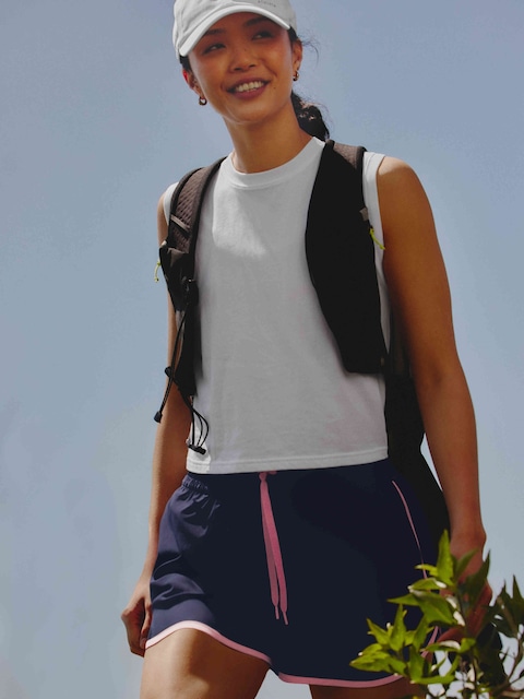True Cotton Crop Tank - White