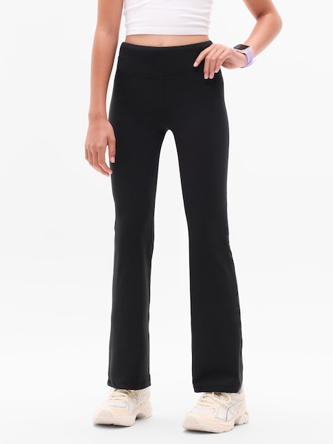 Athleta Girl High Rise Chit Chat Flare Pant - Black