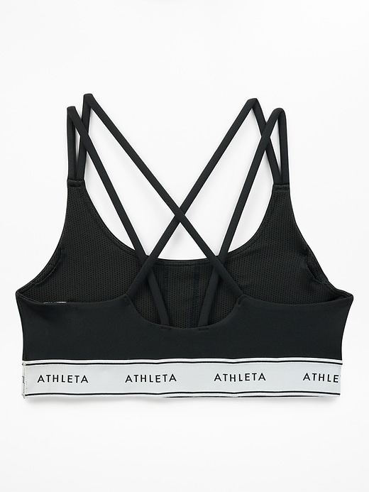 Image number 5 showing, Athleta Girl High Speed Logo Bra