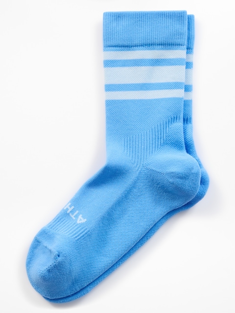 Athleta High Performance Crew Sock - Blue