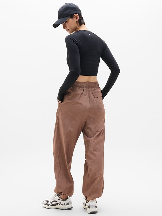 Image number 8 showing, Lunar Sheen Utility Mid Rise Pant