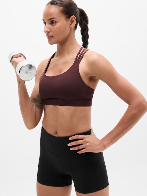 Train Free Sports Bra A-C - Garnet