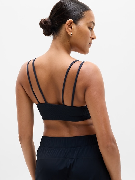 Image number 4 showing, Transcend Strappy Rib Bra D-DD