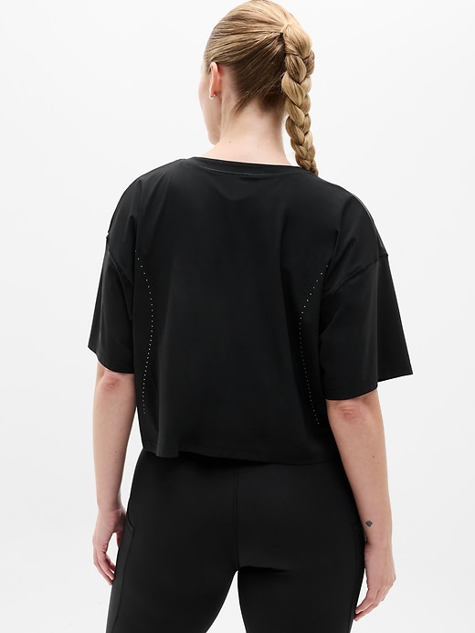 Image number 6 showing, Ultimate Lasercut Crop Tee