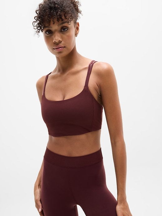 Image number 2 showing, Transcend Strappy Rib Bra D-DD
