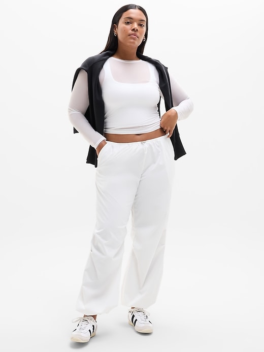 Image number 8 showing, Midday Low Rise Poplin Pant