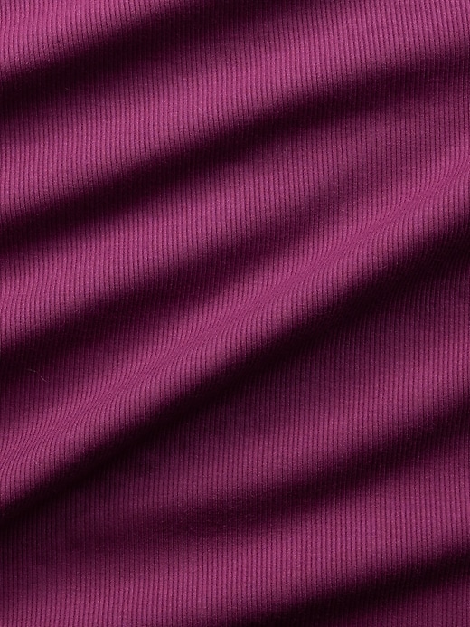 Image number 3 showing, Signature Rib Crop Tee